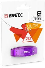 Pendrive 8GB USB 2.0 Emtec C410 Color lila #1