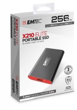 SSD (kls memria) 256GB USB 3.2 500/500 MB/s Emtec X210 #1