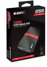 SSD (kls memria) 256GB USB 3.2 420/450 MB/s Emtec X200 #1