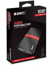SSD (kls memria) 512GB USB 3.2 420/450 MB/s Emtec X200 #1