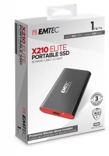 SSD (kls memria) 1TB USB 3.2 500/500 MB/s Emtec X210 #1