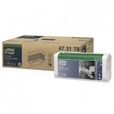 Tiszttkend konyhai hajtogatott 1 rteg W4 rendszer Tork Premium fehr (473179) #1
