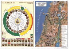 K�ny�kal�t�t k�toldalas A3 Stiefel Katolikus egyh�zi �v �s �jsz�vets�g t�rk�pe / �sz�vets�g #1