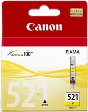 Tintapatron Canon srga 9ml CLI-521Y /521/ #1