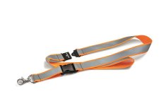 Azonos�t�k�rtya-tart� nyakba akaszthat� biztons�gi csattal f�nyvisszaver� Durable #1