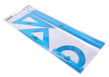 Vonalz�k�szlet m�anyag 4 darabos Cool By Victoria k�k #1