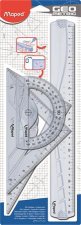 Vonalzkszlet manyag 4 darabos Maped Geometric #1