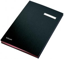 Alrknyv A4 20 rszes karton Esselte,fekete #1