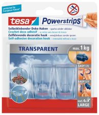 M�anyag akaszt� ragaszt�cs�kkal Tesa Powerstrips �tl�tsz� #1