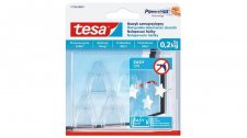 M�anyag akaszt� ragaszt�cs�kkal kis m�ret Tesa Powerstrips �tl�tsz� #1