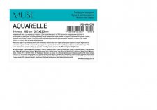 Rajzlap akvarell A4+ 10lap 300g Shkolyaryk Aquarelle Muse #1