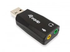 Audio adapter 3,5mm jack-USB talakt Equip Life #1