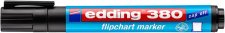 Flipchart marker 1,5-3mm kpos Edding 380 fekete #1