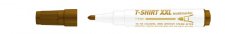 Textilmarker 1-3mm k�pos Ico XXL T-Shirt barna #1