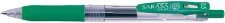 Zsel�stoll 0,33mm nyom�gombos Zebra Sarasa Clip z�ld #1