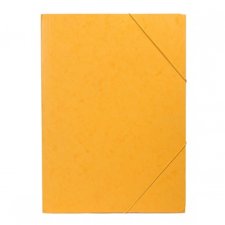 Gumis mappa presp�n A4 Campanella s�rga #1