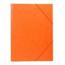 Gumis mappa presp�n A4 Campanella narancss�rga #1