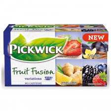Gymlcstea 20x2g Pickwick Fruit Fusion Varicik KK szilva-vanlia-fahj,gymbr-citrom-citromf,erdei gymlcs,meggy-mlna-fonya #1