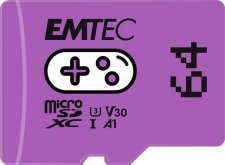 Memriakrtya microSD 64GB UHS-I/U3/V30/A1 Emtec Gaming #1