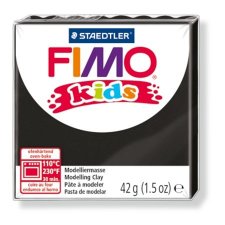 Gyurma 42g gethet Fimo Kids fekete #1