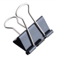 Bindercsipesz 41mm fekete #1
