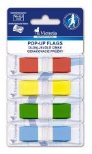 Jel�l�c�mke m�anyag 4x36lap 43x12,5mm Victoria vegyes sz�n #1