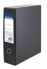 Tokos iratrendez 75mm A4 karton Victoria fekete #1