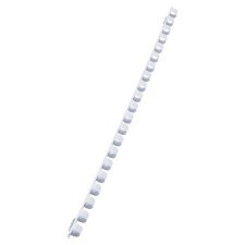 Spir�l m�anyag 8mm 21-40lap 100db/csom. feh�r Victoria #1