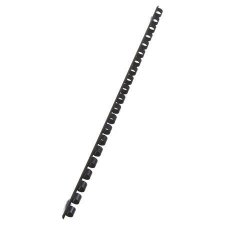 Spir�l m�anyag 8mm 21-40lap 100db/csom. fekete Victoria #1
