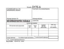 Kszpnzfizetsi szmlatmb egy Fs 50x3 A6 fekv Victoria B.13-372 #1