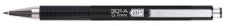 Golystoll 0,24mm nyomgombos fekete tolltest Zebra F-301 A kk #1