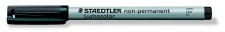 Alkoholmentes marker OHP 0,6mm Staedtler Lumocolor 316 F fekete #1