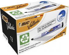 Flipchart- �s t�blamarker 1,1-5,6mm v�gott Bic Velleda ecolutions fekete #1