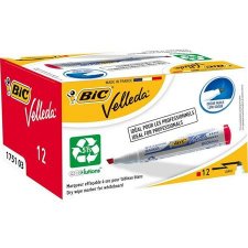 Flipchart- �s t�blamarker 1,1-5,6mm v�gott Bic Velleda ecolutions piros #1