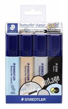 Szvegkiemel kszlet 1-5mm Staedtler Textsurfer Classic Pastel 364 C 4 klnbz szn #1