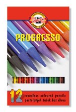 Sznes ceruza kszlet henger alak famentes Koh-I-Noor Progresso 8756/12 12 klnbz szn #1
