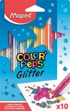 Filctoll kszlet 2,8mm csillmos Maped ColorPeps Glitter 10 klnbz szn #1