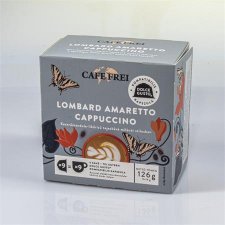 Kvkapszula Dolce Gusto kompatibilis 9 db Cafe Frei Lombard amaretto cappuccino #1