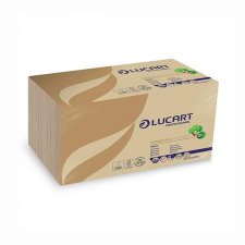 Szalv�ta 1/4 hajtogatott 30x30cm Lucart Econatural 130T havanna barna #1