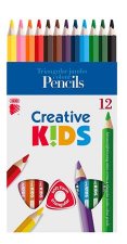 Sznes ceruza kszlet hromszglet vastag Ico Creative kids 12 klnbz szn #1