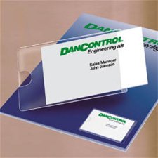 N�vjegytart� zseb �ntapad� oldalt nyitott 95x60mm 3L #1