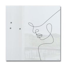 Mgneses vegtbla 48x48x1,5cm Sigel Artverum vonalrajzos #1