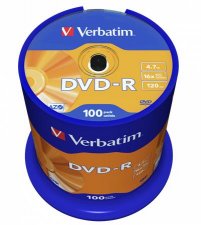 DVD-R lemez AZO 4,7GB 16x hengeren Verbatim #1