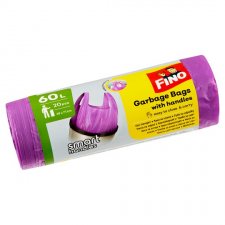 Szemeteszsk 60l kthet fles SmartHandles 20db Fino #1