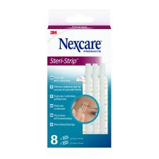 Sebz�r� cs�k vegyes m�ret 8db 3M Nexcare SteriStrip #1